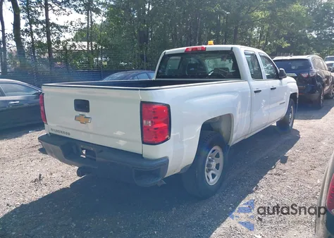 2015 Chevrolet Silverado 1500 Wt из США, поврежденный, VIN 1GCRCPEH1FZ257341